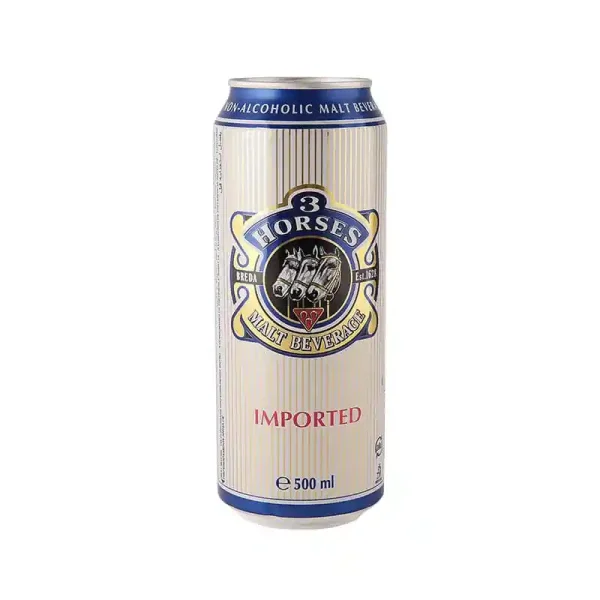 3 Horses Classic Beer Can 500ml