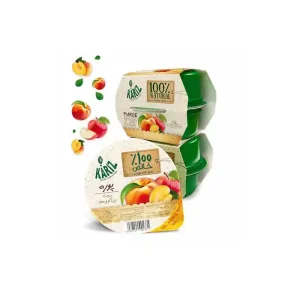 Kariz Apples and apricots and peaches Puree Pack of 2