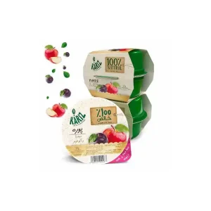 Kariz Mixed Apple and Red Plum Fruit Puree Pack of 2