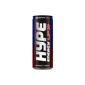 Hype Up Iced Berry Max Energy Drink 250 Ml